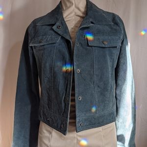 Blue Suede Jacket